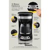 Hamilton Beach 12 cups Black/Silver Coffee Maker 46230